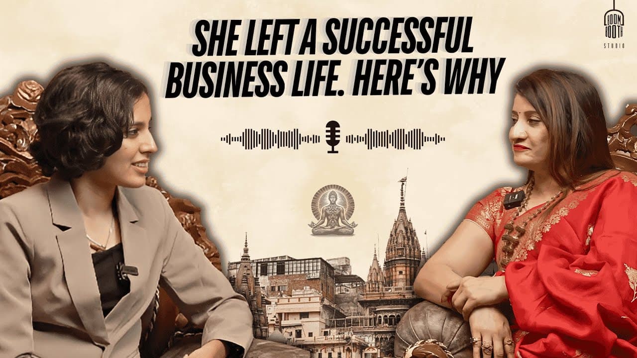 Podcast conversation with Sumana Reddy about business, spirituality, and life transitions